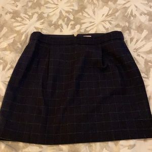 BNWT Jcrew wool mini skirt size 8